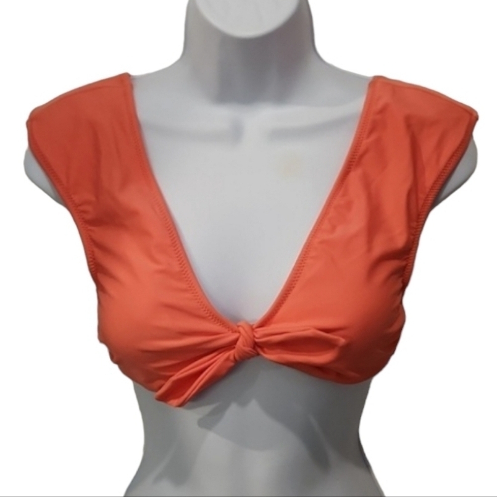 Cupshe Tie Front Bikini Top